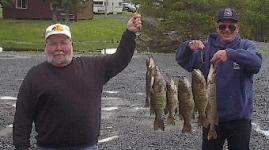 Smallmouth bass are fun to catch all year long