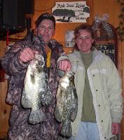 Huge winter crappies