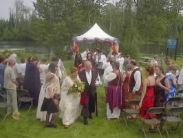 Medieval destination wedding